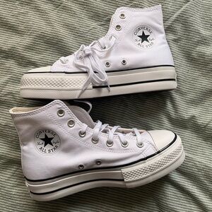 Chuck Taylor All Star Lift Platform Canvas - White/Black/White